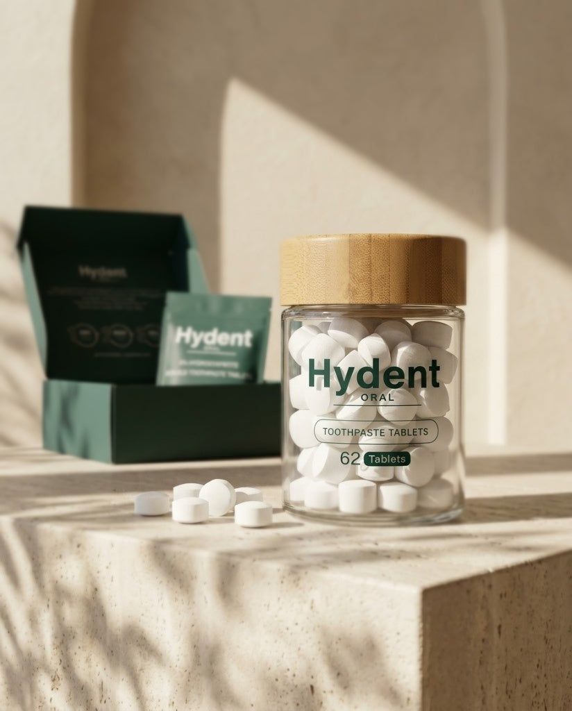 8% Nano Hydroxyapatite & Fluoride-Free Toothpaste Tablets