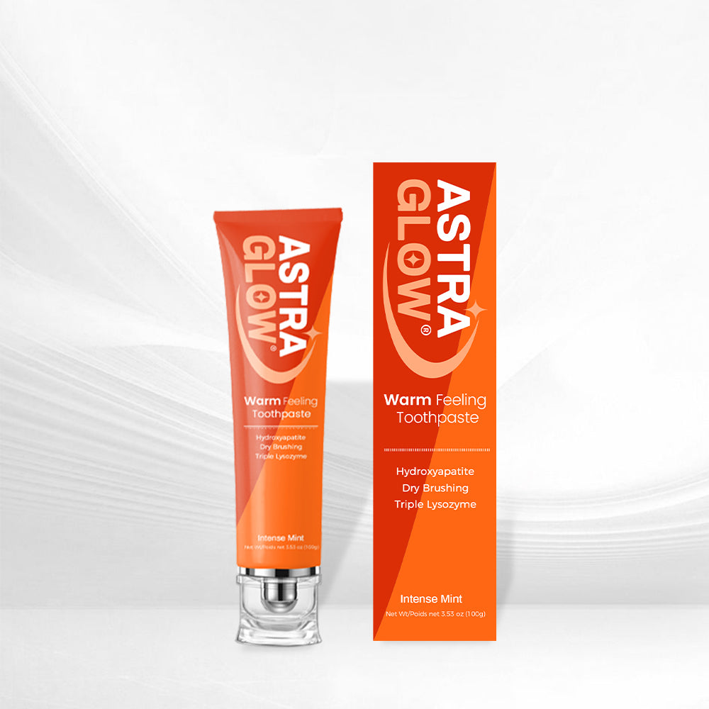 Warm-Feeling Toothpaste with Hydroxyapatite & Lysozyme | 105°F Warm Feeling