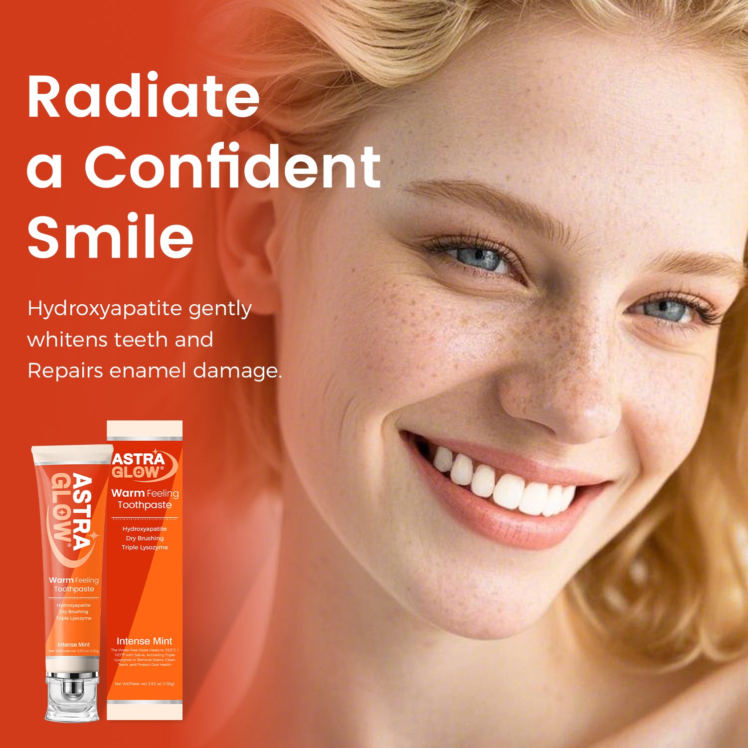 Warm-Feeling Toothpaste with Hydroxyapatite & Lysozyme