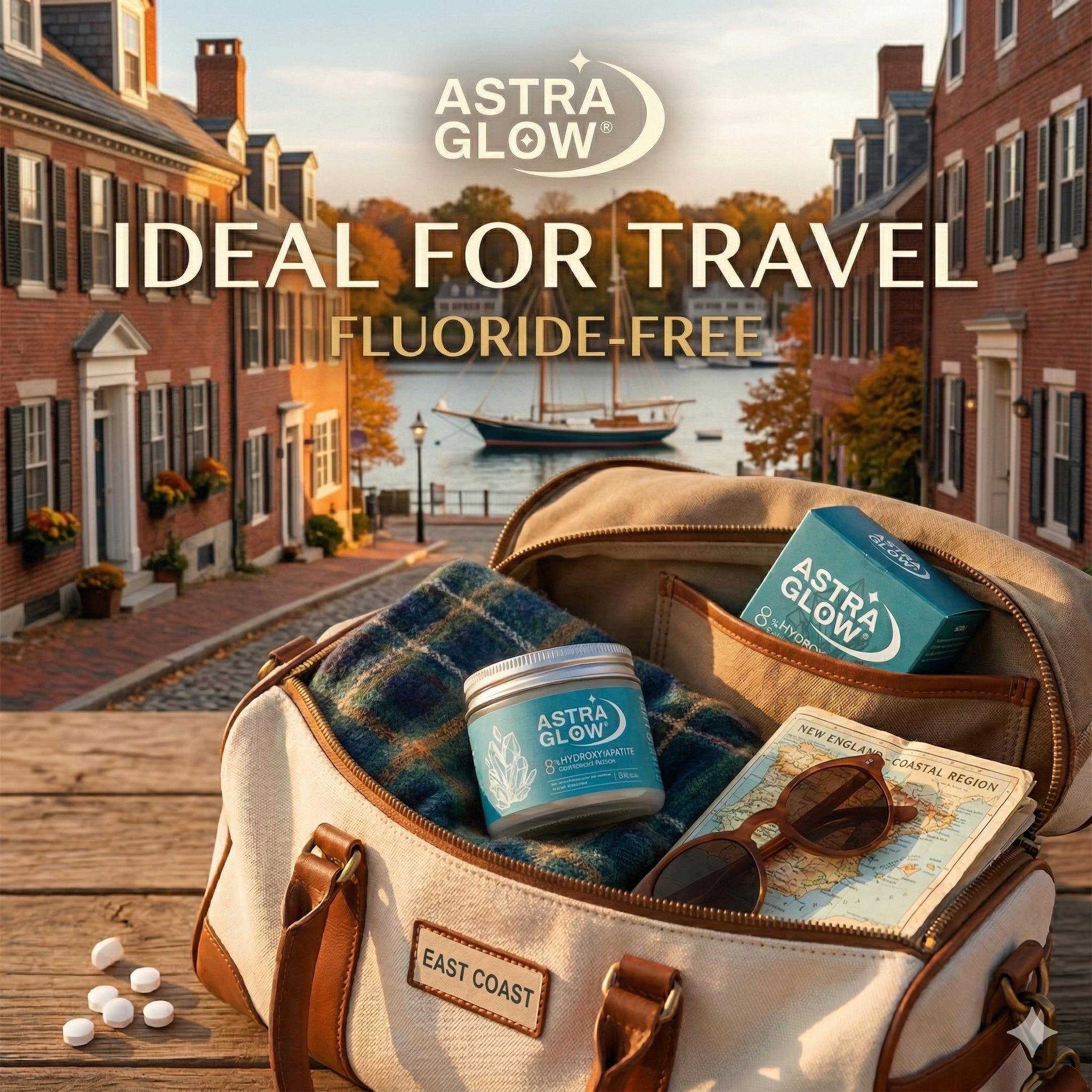 Hydroxyapatite Toothpaste Tablets - 62 Tablets, Fluoride-Free, Advanced Oral Care Plan