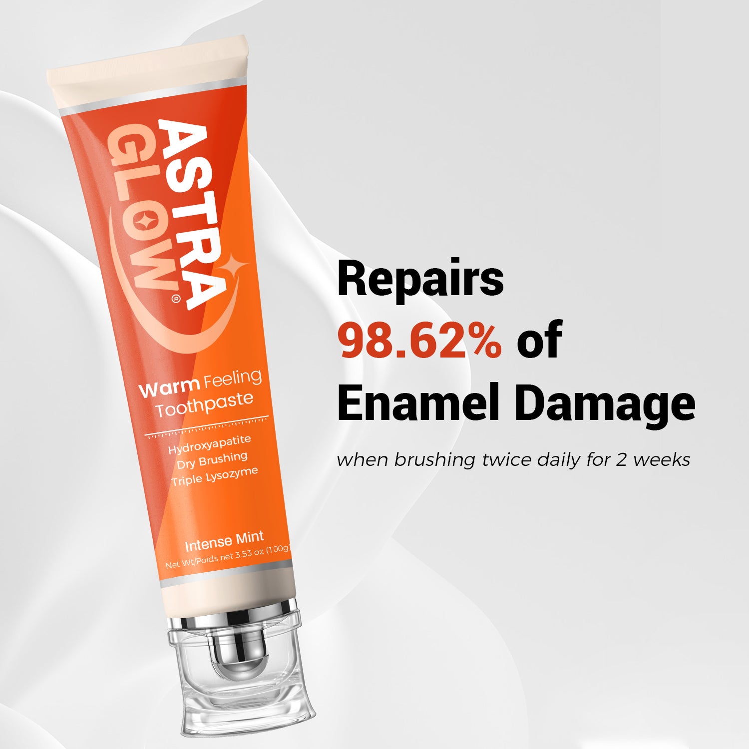 Warm-Feeling Toothpaste with Hydroxyapatite & Lysozyme