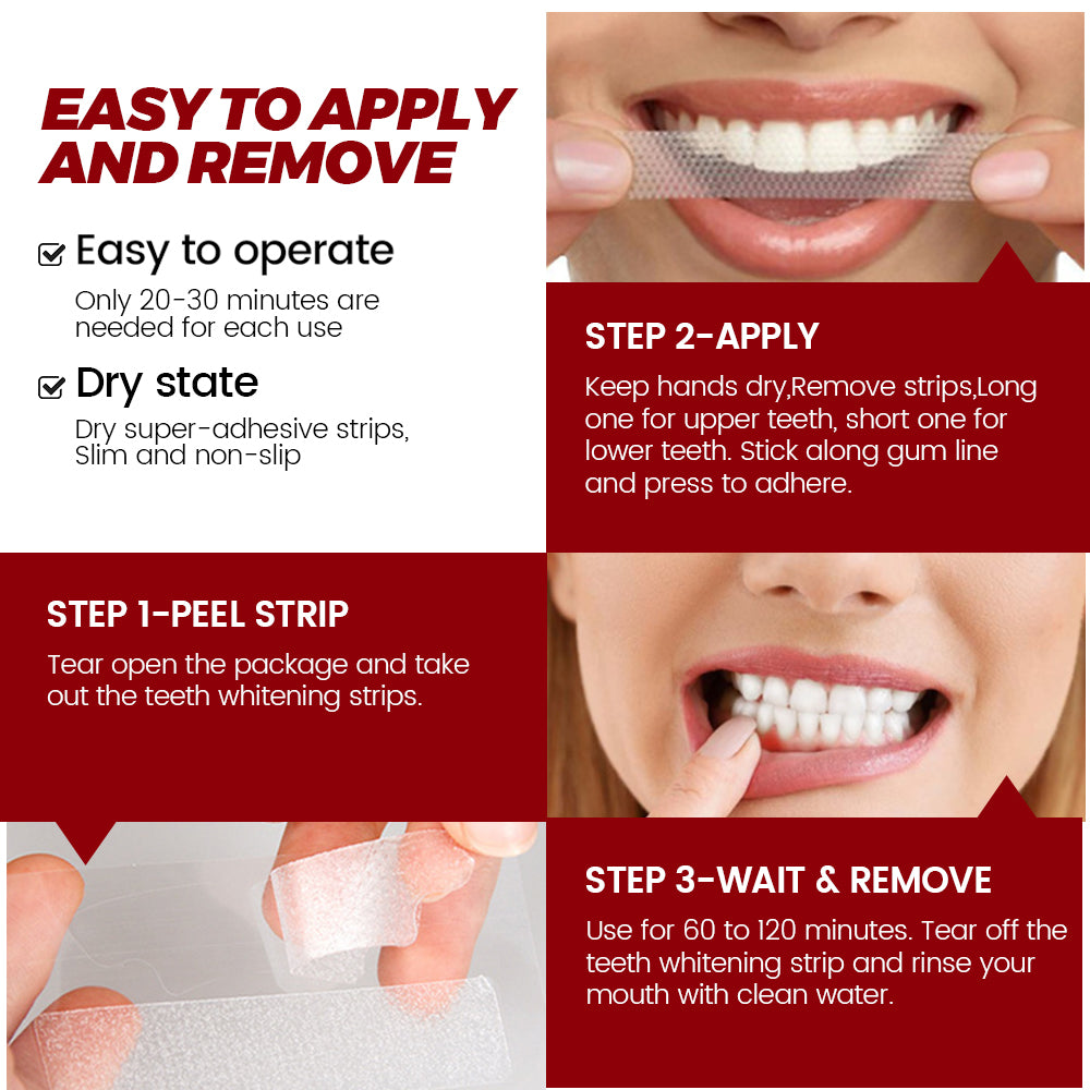 TEETH WHITENING STRIPS