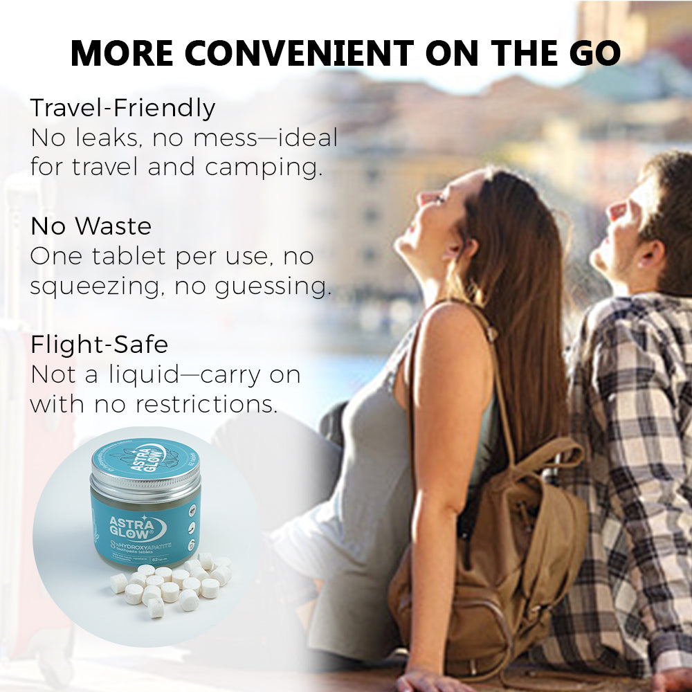 Hydroxyapatite Toothpaste Tablets Fluoride-Free