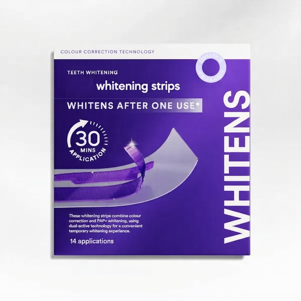 Whitening Strips, Teeth Whitening Strips, Purple Tooth Whitening, Combining Whitening and Colour Correction