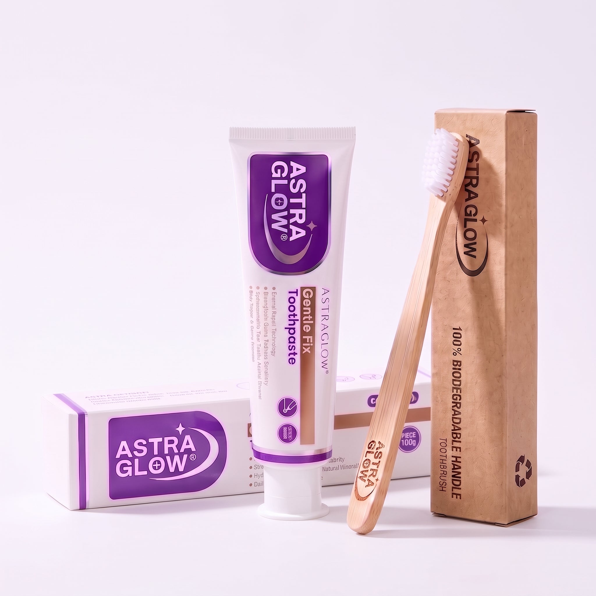 Gentle Fix Toothpaste with 8% NHAP — Advanced Oral Care Duo Kit
