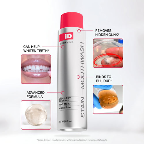 Advanced Stain Whitening Mouthwash – Alcohol-Free Teeth Whitening & Fresh Breath