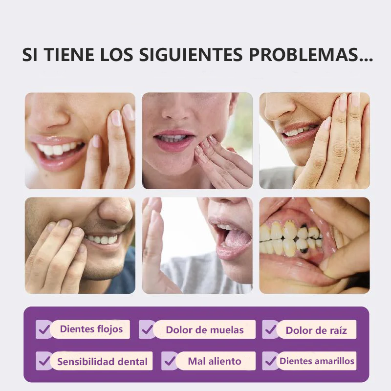 Collage of people with tooth pain, dental sensitivity, and yellow teeth, highlighting oral health problems.