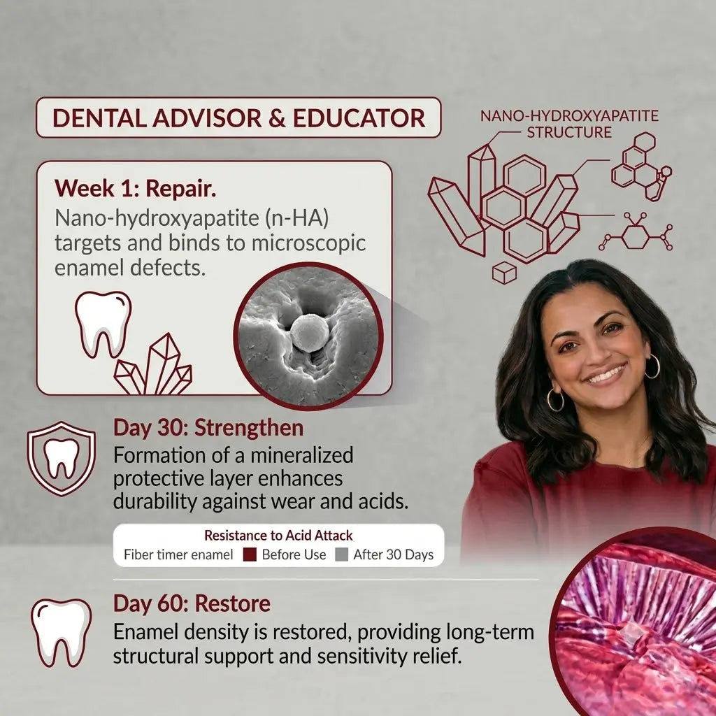 ProRepair Toothpaste with 8% NHAP & 8-Probiotics, Advanced Oral Care Plan