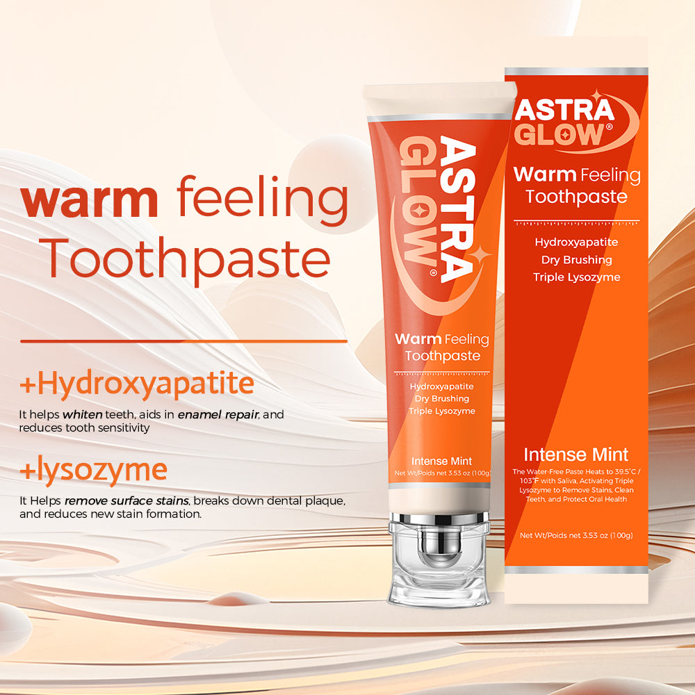 Warm-Feeling Toothpaste with Hydroxyapatite & Lysozyme
