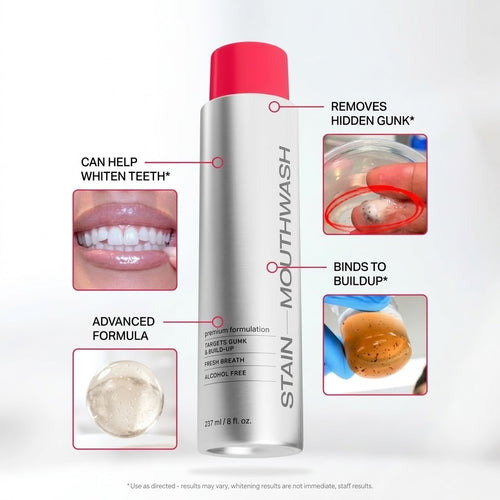 Advanced Stain Whitening Mouthwash – Alcohol-Free Teeth Whitening & Fresh Breath