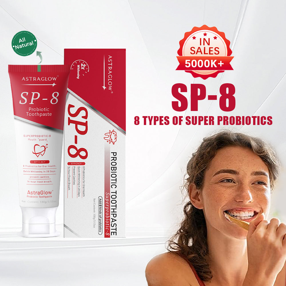 SP-8 Hydroxyapatite and Probiotic Whitening Toothpaste
